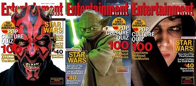entertainment weekly covers - episodes i - iii