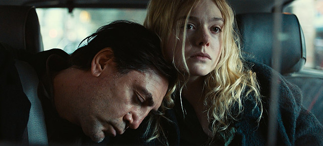 bardem and fanning