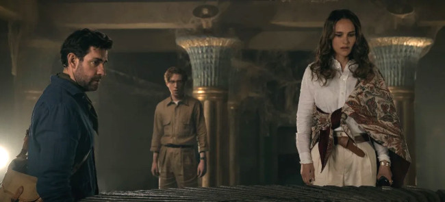 krasinski, gleeson and portman