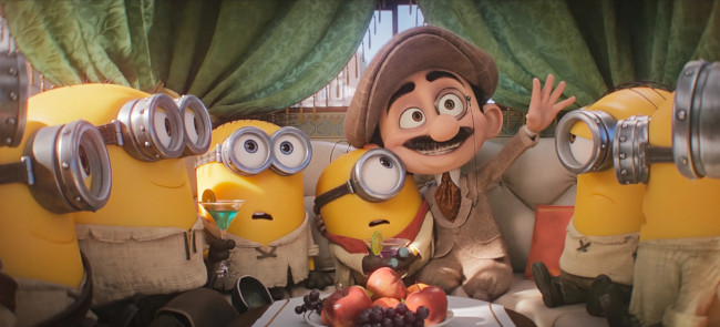 Max meets the minions